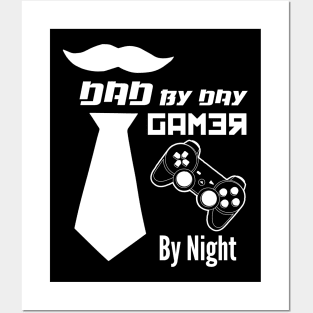 Funny Design For a Gamer Father for Father's Day Posters and Art